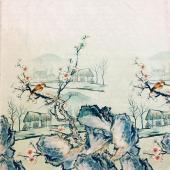 祥云提花