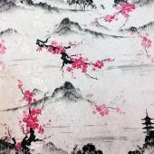 山水梅花
