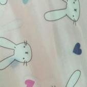 小兔子防晒服印花