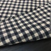 棉麻色织水洗格