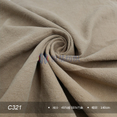 C321棉麻面料文艺清新麻料