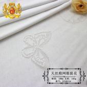 精品天丝棉网眼提花