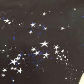 《现货》星星梭织数码印花夹克棉衣面料