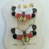 合金胸针饰品