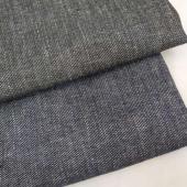 斜纹弹力麻牛仔风