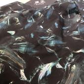《现货》数码印花夹克棉衣面料