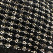 小香风、粗花呢、编织呢、玉米花、