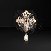 时尚胸针服饰胸花流行高档挂饰韩版微章百搭饰品brooch