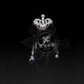 流行挂饰蝴蝶结织带胸花高档服饰百搭配饰胸针饰品brooch