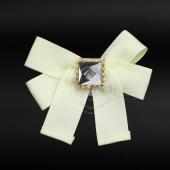 流行挂饰蝴蝶结织带胸花高档服饰百搭配饰胸针饰品brooch