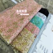 亮片布料珠片蕾丝电脑绣花女装连衣裙，箱包鞋材辅面料