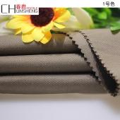 休闲精致面料 纯棉梭织 弹力双面斜面料DS-079