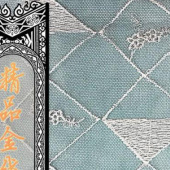水溶精品金线绣花面料服装辅料