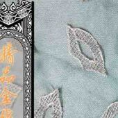 水溶精品金线绣花面料服装辅料
