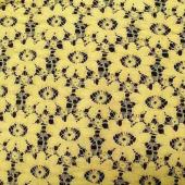 针织锦棉蕾丝女装面料 针织经编服装面料