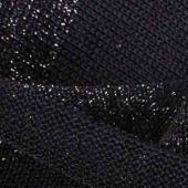 涤纶银丝粗针布 针织弹力面料 条纹大循环 服装用布