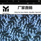 【241涤纶无弹高档家纺蕾丝面料】F54新款连衣裙面料 定做7天出货