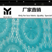 【241涤纶无弹高档家纺蕾丝面料】F40新款连衣裙面料 定做7天出货
