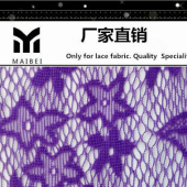 【241高弹内衣蕾丝面料】F04 新款高档女服装面料定做7天出货