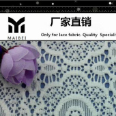 【241锦纶有弹高档家纺蕾丝面料】F105新款连衣裙面料定做7天出货