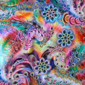 人造棉数码印花