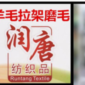 厂家直销 现货供应 CVC羊毛绒磨毛 针织羊毛拉架面料 1X1螺纹罗纹磨毛布料 打底裤面料