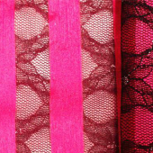 针织蕾丝复合 针织锦氨蕾丝面料 复合蕾丝面料