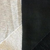 三线卫衣布 斜纹 素色 针织 涤棉/TC 染色 32s 现货