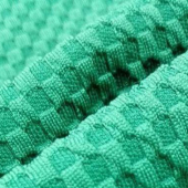 全涤双面针织电脑提花方格花型