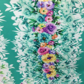 HX-141509 花串数码印花罗马布