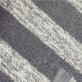 最新粗针条子拉毛面料