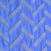 供应涤纶网布7018几何花型时尚蕾丝女装面料春夏促销热卖