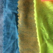 云母纱 蜘蛛网 针织 女装 雪纺衫面料 全涤 染色 纯色 现货