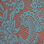 供应涤纶网布8701#民族风大花型时尚女装面料促销热售