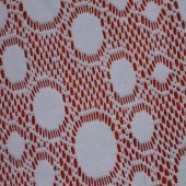 供应网布圆点花大小圆点时尚简约日韩唯美童装女装蕾丝面料