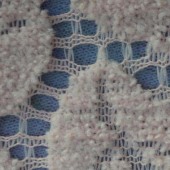 供应涤纶网布B8770毛圈叶子花秋冬女装童装面料新款促销