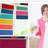 俏丽呢面料 春秋装毛呢面料 斜纹女装羊毛外套面料 厂家现货供应