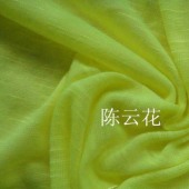 涤纱竹节面料