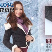 新款成龙纺针织弹力不倒绒复合保暖打底裤加绒女装内衣秋冬布面料