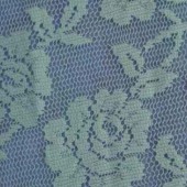 现货供应涤纶网布玫瑰花时尚女装蕾丝面料 童装面料