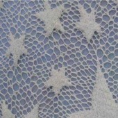 现货供应涤纶毛圈网布A8058大小星星女装童装秋冬款服装面料