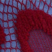 现货涤纶网布毛圈B8049秋冬时尚女装童装面料