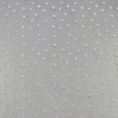 供应网眼布植绒 加密美国网大小五角星网眼布植绒