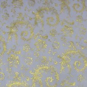 供应网眼布烫金烫银 30眼底布蝴蝶图案烫金烫银加工品