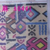 亚麻印花