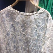 最新款式蕾丝锦棉面料女装面料