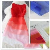 全涤欧根纱高密纱欧根纱面料流行时装高端婚纱时尚服装面料