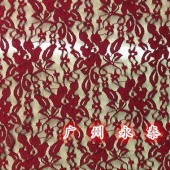 新款高档高弹蕾丝服装面料