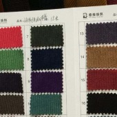 现货供应16条弹力锦涤灯芯绒布料 高品质服装鞋帽面料