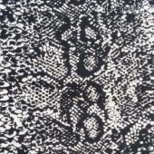 26S气流纺人棉蟒蛇纹印花汗布 165GSM 160CM